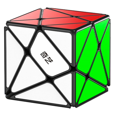 QiYi Axis S 3x3 Cube Black (Tiled) → MasterCubeStore