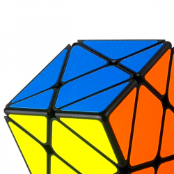 QiYi Axis S 3x3 Cube Black (Tiled) → MasterCubeStore