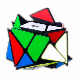 QiYi Axis S 3x3 Cube Black (Tiled) → MasterCubeStore