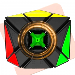 QiYi Axis S 3x3 Cube Black (Tiled) → MasterCubeStore