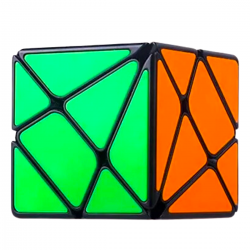 QiYi Axis S 3x3 Cube Black (Tiled) → MasterCubeStore