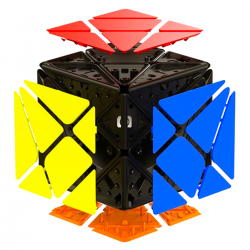 QiYi Axis S 3x3 Cube Black (Tiled) → MasterCubeStore