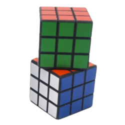Professor Magic Cube Grid Pattern Puzzle Eraser Bl → MasterCubeStore