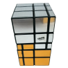 Calvin's Puzzle 3x3x5 Siamese Mirror Tall Cube Mix Gold & Silver (100mm)