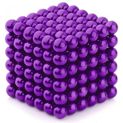 Neo Cubes 216 stk. 5mm Magnetic Balls Purple