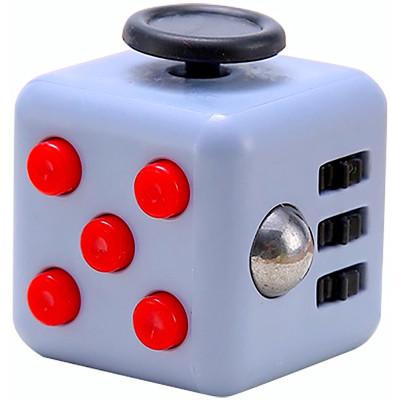 Fidget Cube Gray/Red Fidget Cube Gray/Red