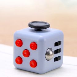 Fidget Cube Gray/Red Fidget Cube Gray/Red