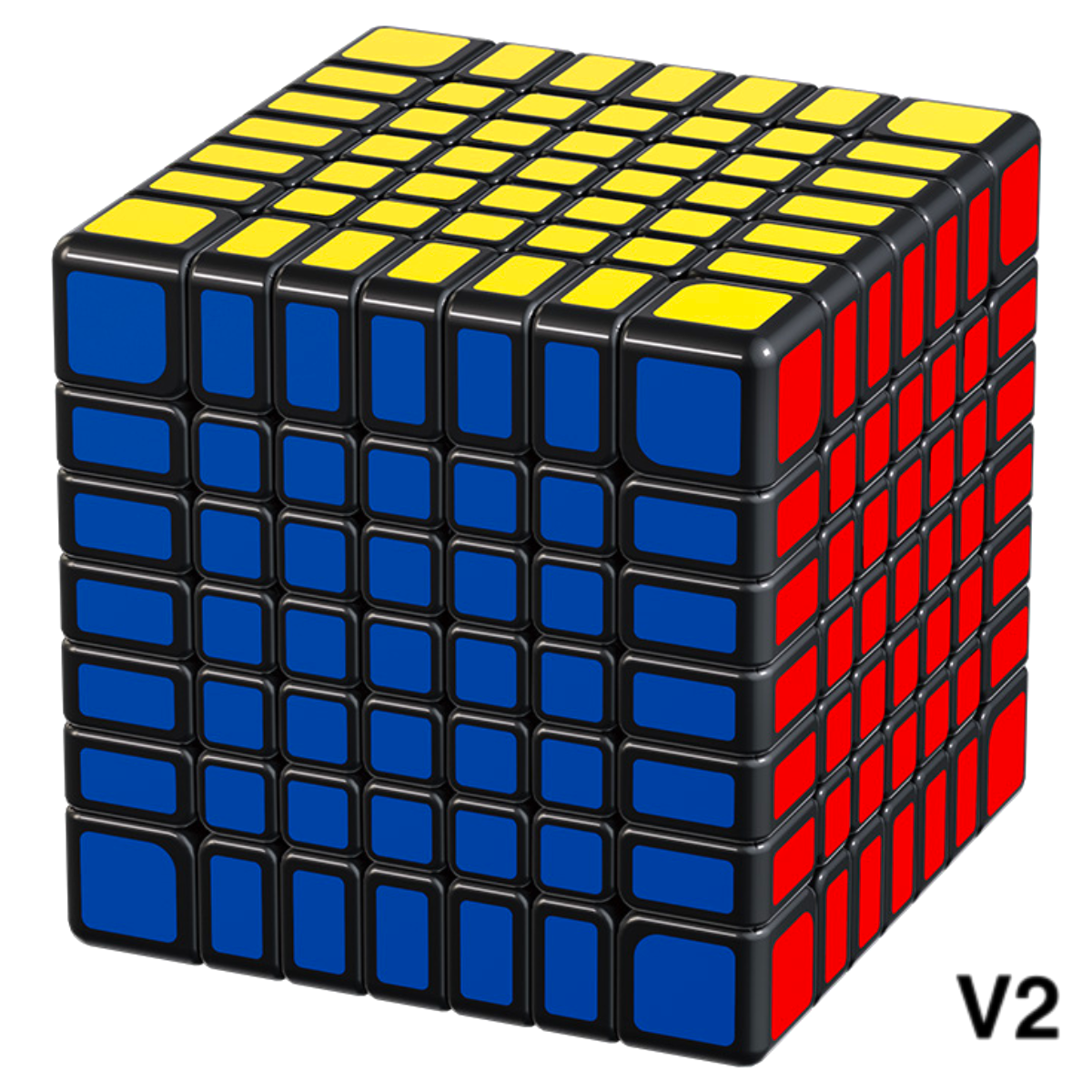 MFJS Meliong 7x7 V2 M Black → MasterCubeStore